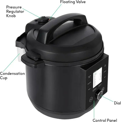 CHEF iQ Smart WiFi Pressure Cooker  10-in-1 Multi-Cooker with Built-In Scale & App Control