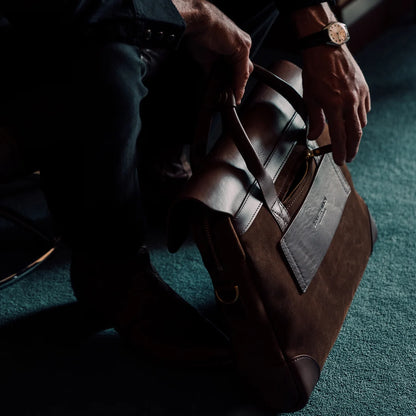 Suede Brief - Tobacco Brown