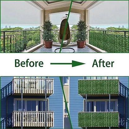 Artificial Ivy Privacy Fence 40×120 in UV-Resistant Faux Greenery for Patio, Garden, & Outdoor Decor