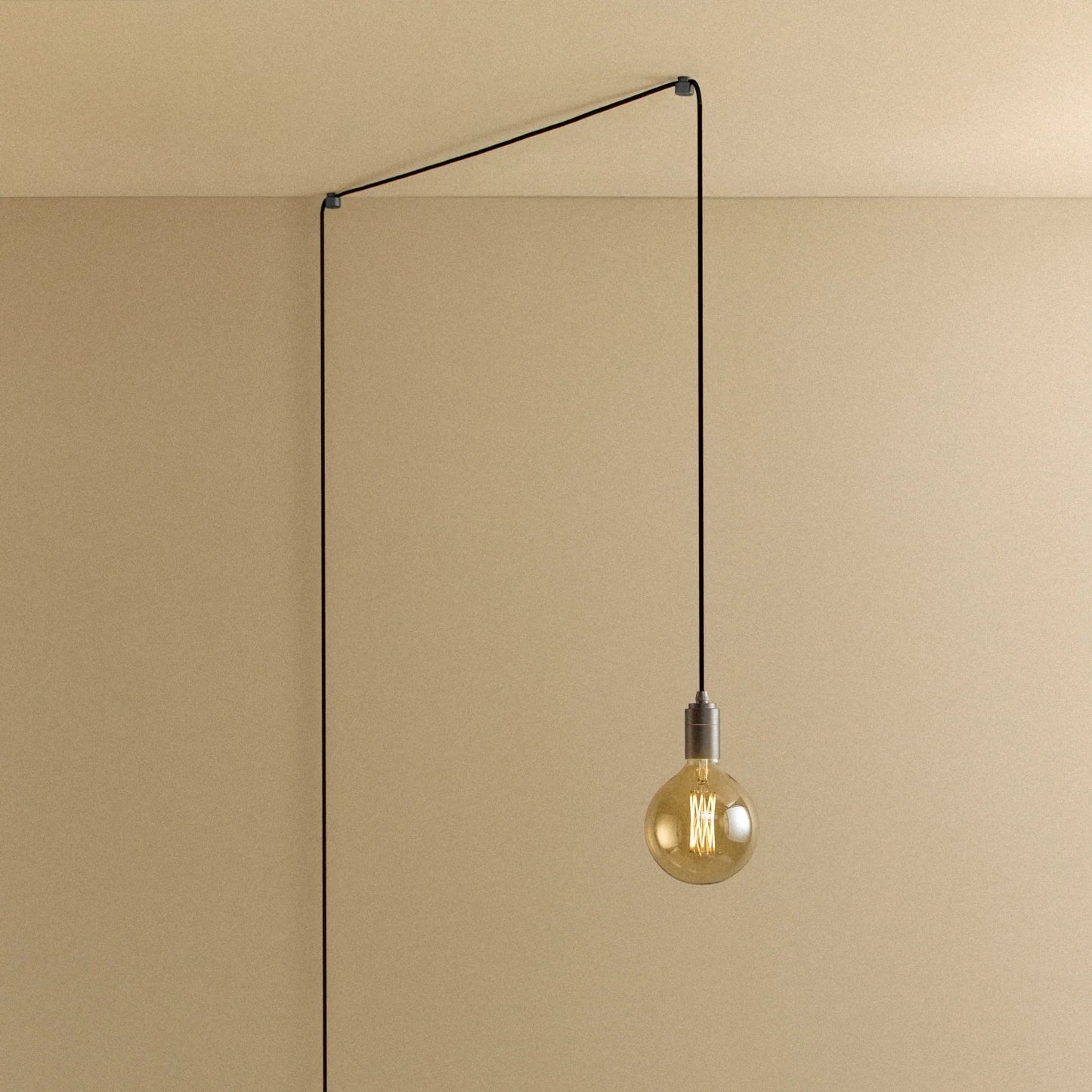 Gaia Plug-In Pendant in Graphite