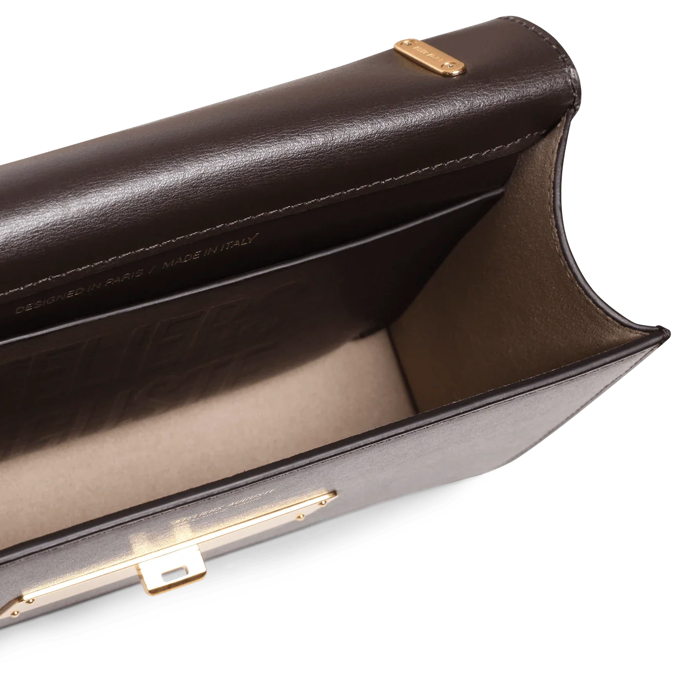 Alma - Cuir Box Chocolat