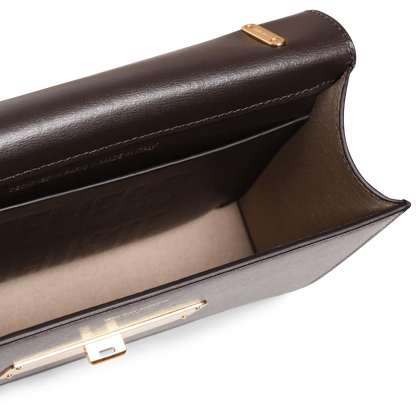 Alma - Cuir Box Chocolat