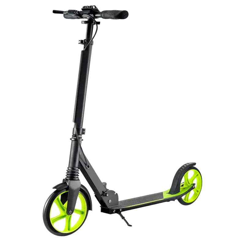 Kid-Sized Adjustable Aluminum Folding Scooter with Safety Brake System