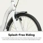 Schwinn Meridian Adult Tricycle  26-Inch Beach Cruiser, Low-Step Frame, Wide Comfort Saddle, Foldable Basket