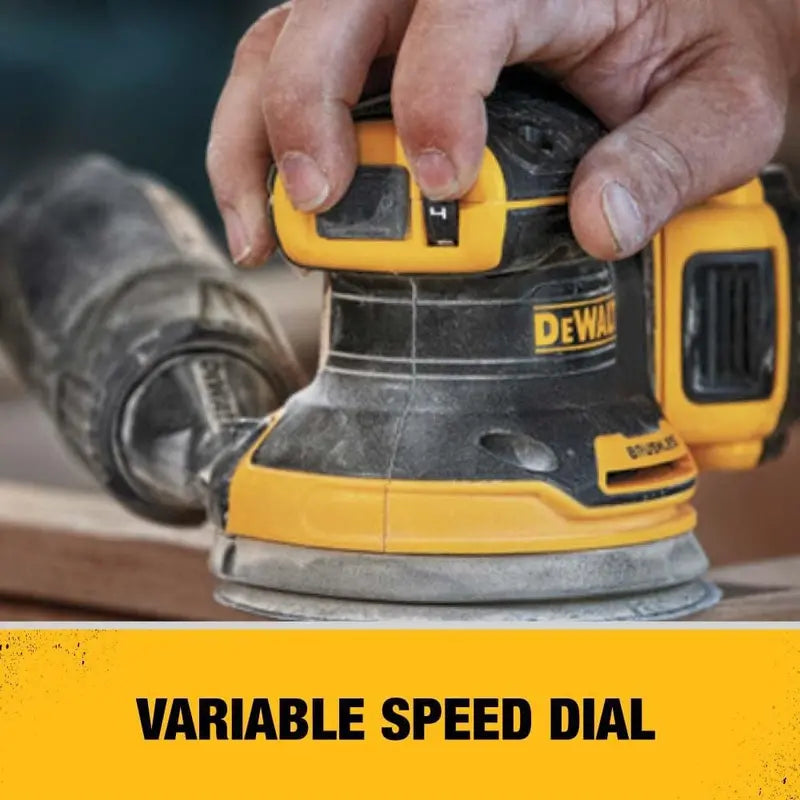 DEWALT 20V Variable Speed Random Orbital Sander Kit DCW210P1 from DEWALT