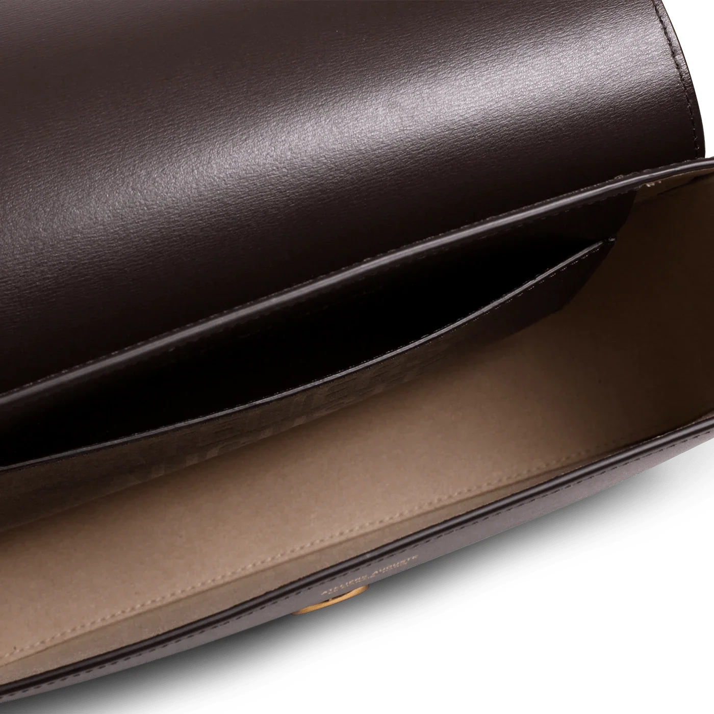 Mini Monceau - Cuir Box Chocolat