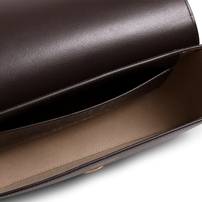 Mini Monceau - Cuir Box Chocolat