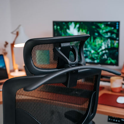Chaise ergonomique de bureau - TERRANA en mousse et maille