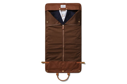 Suede Trifold - Tobacco Brown