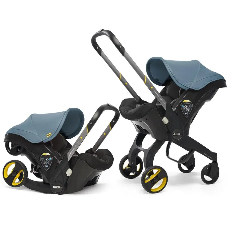 Doona 2025 Model Infant Car Seat & Stroller System  Includes Base, FAA-Approved, One-Step Transformation
