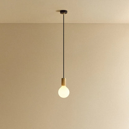 Porcelain III Pendant Light in Oak