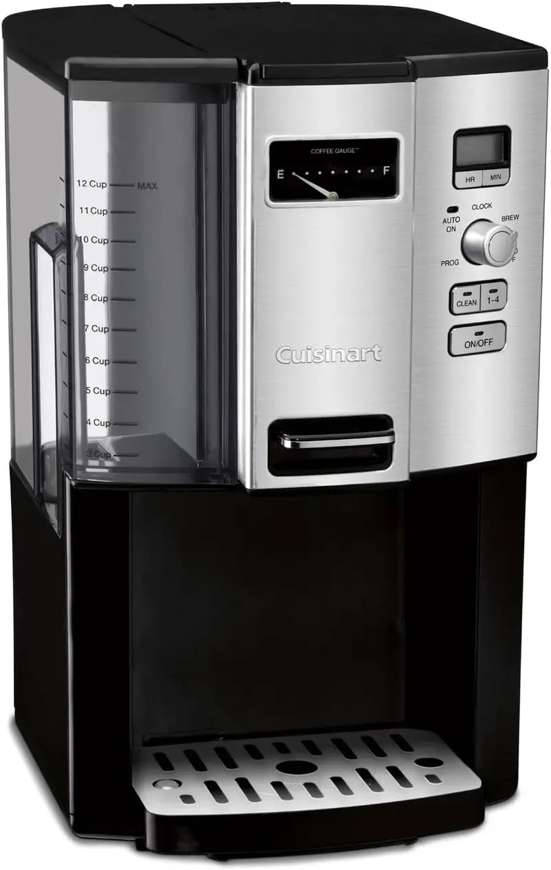 Cuisinart DCC-3000P1 12-Cup Programmable Drip Coffee Maker  Sleek Black Design