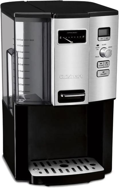 Cuisinart DCC-3000P1 12-Cup Programmable Drip Coffee Maker  Sleek Black Design