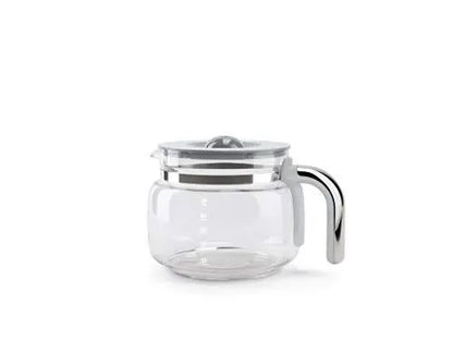 Smeg Retro-Style Drip Coffee Maker  Compact Cream-Colored Appliance (173 x 128 x 113 mm)