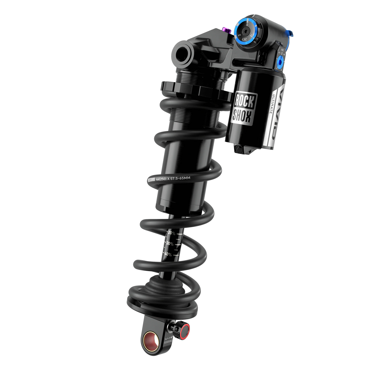 Amortisseur ROCKSHOX VIVID COIL ULTIMATE RC2T D1 Trunnion pour Trek Fuel EX Gen6 2023-2025