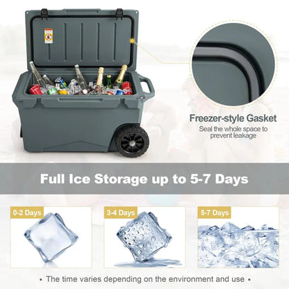 All-Terrain Wheeled Portable Ice Chest Cooler
