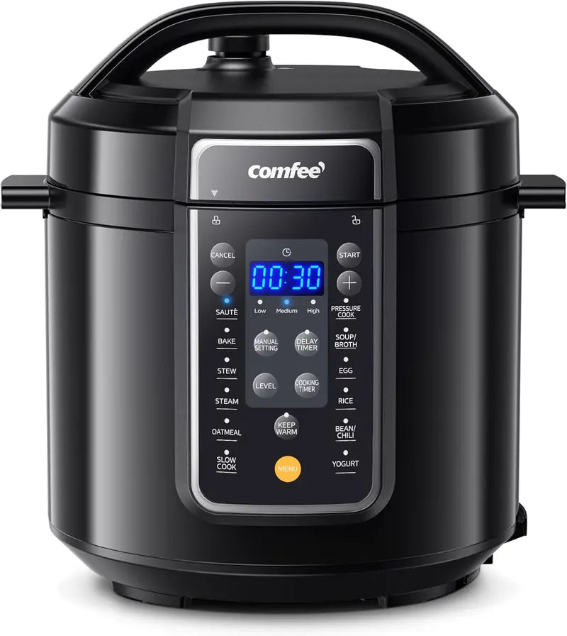 COMFEE 16-in-1 Electric Pressure Cooker  Non-Stick Inner Pot with Smart Presets