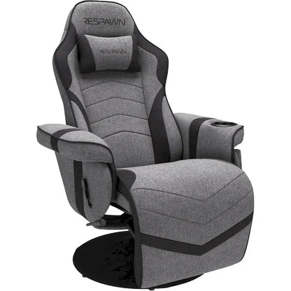 Ergonomic Gaming Recliner Chair  Adjustable Reclining Seat with Integrated Footrest