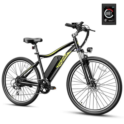 Heybike Race Max Electric Bike  500W Motor, 48V Battery, 27.5″ Tires, 7-Speed, Lightweight Commuter