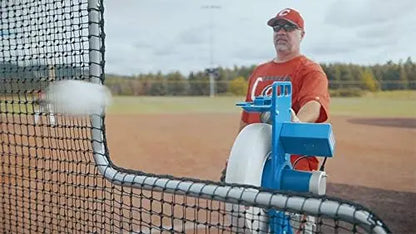 Jugs MVP Adjustable Pitching Machine  Up to 60 MPH, Baseball & Softball Compatible
