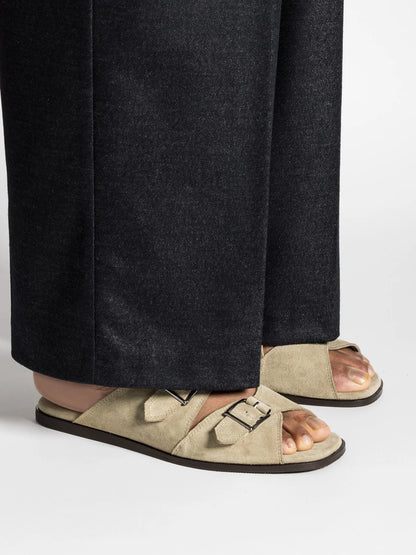 ALLY SANDAL SUEDE PEDRA