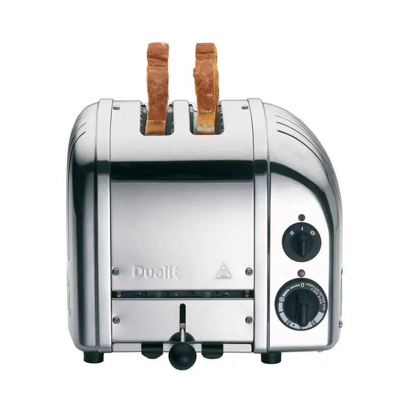 Dualit New Generation 2-Slice Stainless Steel Toaster  Classic Design