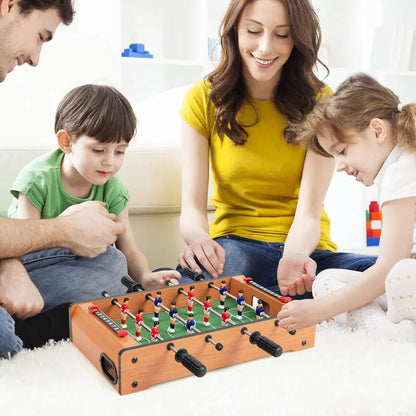 20-Inch Portable Foosball Table for Kids  Mini Soccer Game with Score Trackers