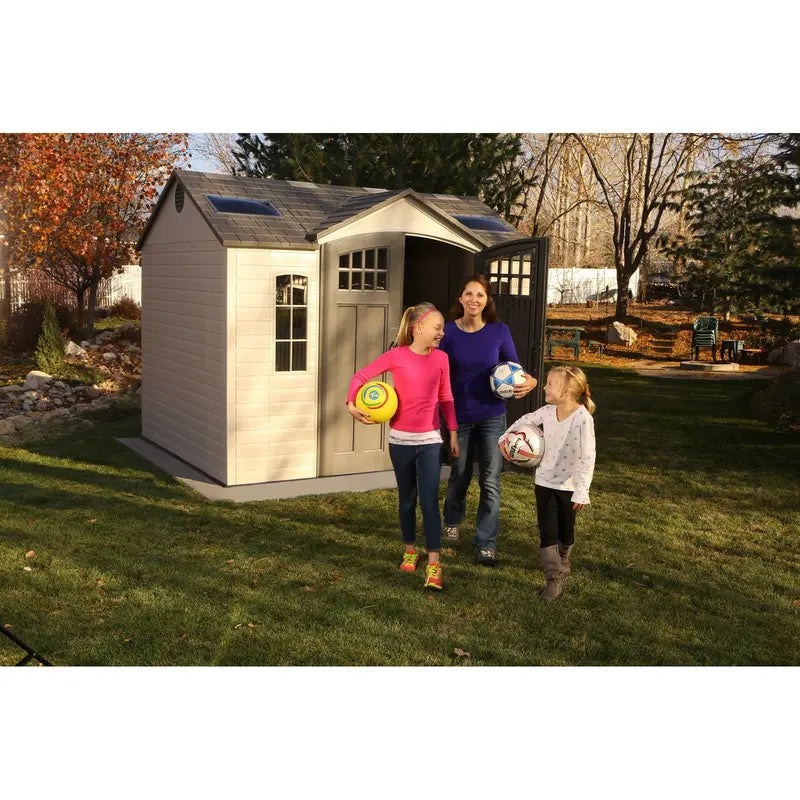 Lifetime 10 x 8 ft. Outdoor Storage Shed