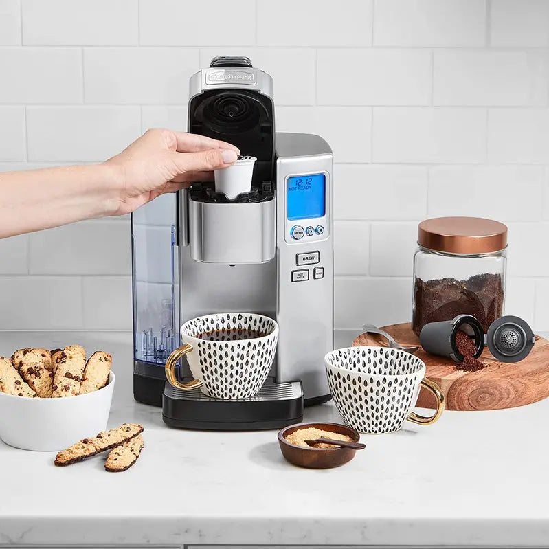 Cuisinart SS-10P1 Programmable Single-Serve Coffee Maker  72-Oz Reservoir & Hot Water Dispenser