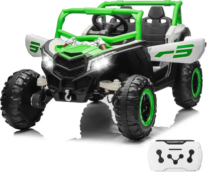 JOYRACER 4x150W RC Off-Road Car for Kids with Shock Absorption and Bluetooth Audio