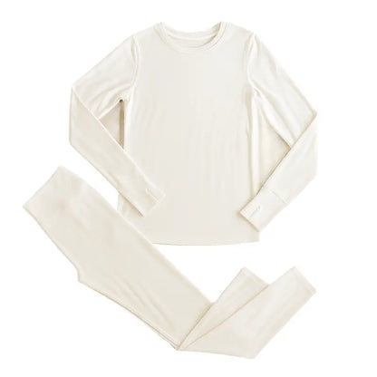 Women’s Thermal Fleece-Lined Base Layer Top and Leggings Combo