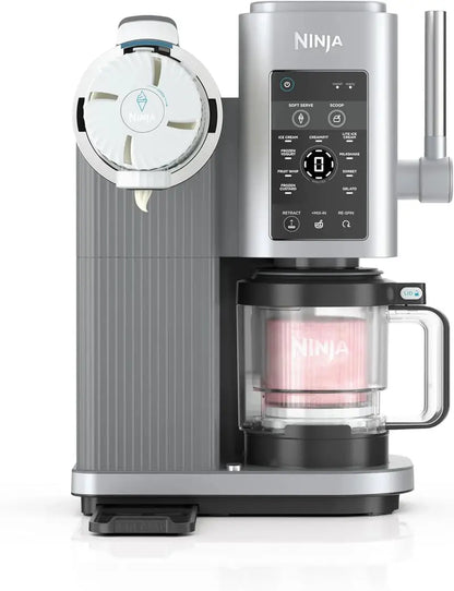 Swirl by CREAMi Ice Cream Maker  13-Program Frozen Dessert Machine (Sorbet, Soft Serve, Yogurt), Includes Two 16oz Pints (NC701)