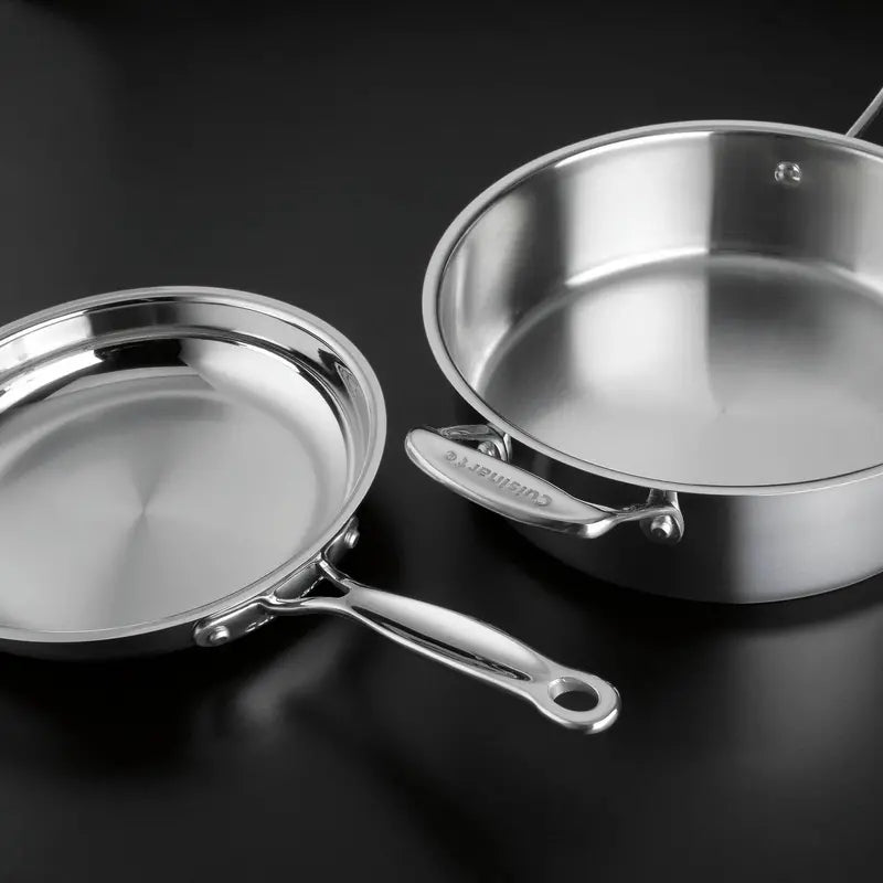 Cuisinart Chef’s Classic 17-Piece Stainless Steel Cookware Collection