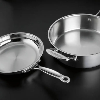 Cuisinart Chef’s Classic 17-Piece Stainless Steel Cookware Collection