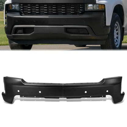 Modular Front Bumper for 20192021 Chevy Silverado 1500 & 2022 Limited  With Parking Sensor Cutouts