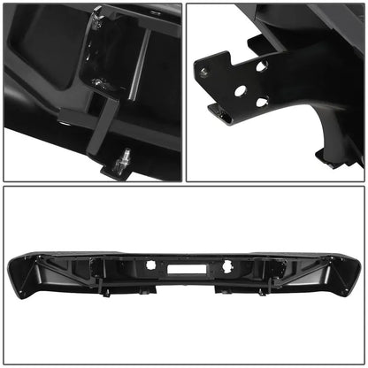 Chevy/GMC Silverado & Sierra 1500 Rear Step Bumper  No Parking Sensors (20072013)