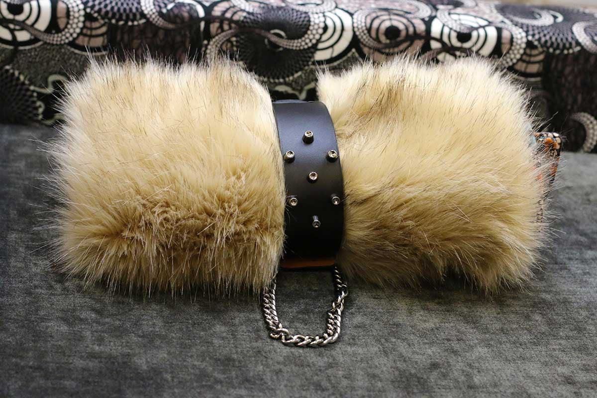 Couverture pour chat « Metis » Africa - Tissu Jean-Paul Gaultier