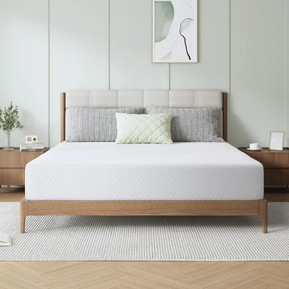 Novilla Queen 10″ Memory Foam Mattress  Breathable Comfort Layer + Dense Base, CertiPUR-US Certified