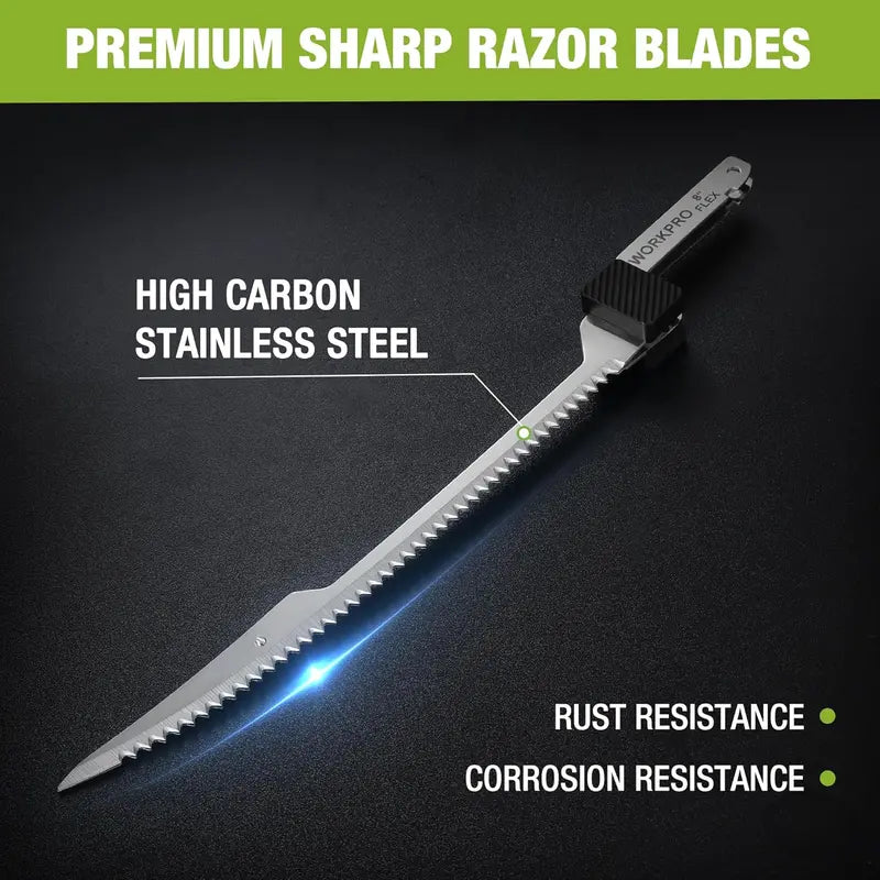 WORKPRO 8-Inch Replacement Blades for 12V Cordless Fillet Knife (Model W125223AH)