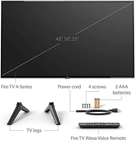 50″ Amazon Fire TV 4-Series 4K UHD Smart TV with Alexa Voice Remote | Stream Live TV Without Cable