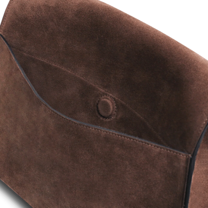 Amelot  - Cuir Velours Chocolat