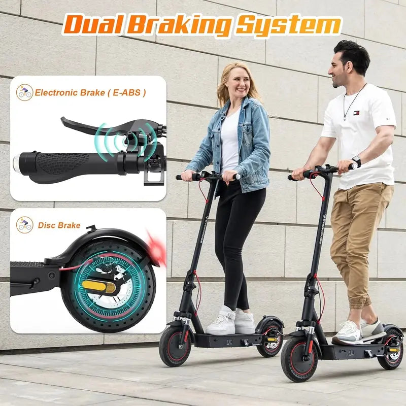 Evercross EV10K Pro Electric Scooter  500W Motor, 35 km Range, 10″ Pneumatic Tires, IP54 Rated