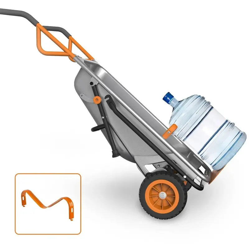 WORX AEROCart WG050  8-in-1 Multi-Function Yard Cart, Wheelbarrow & Dolly