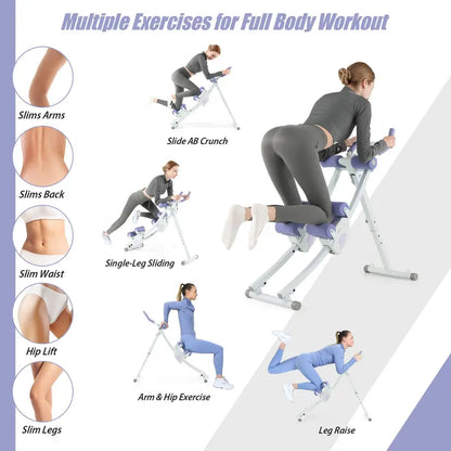 Foldable Abdominal Core Trainer for Targeted Strength Training