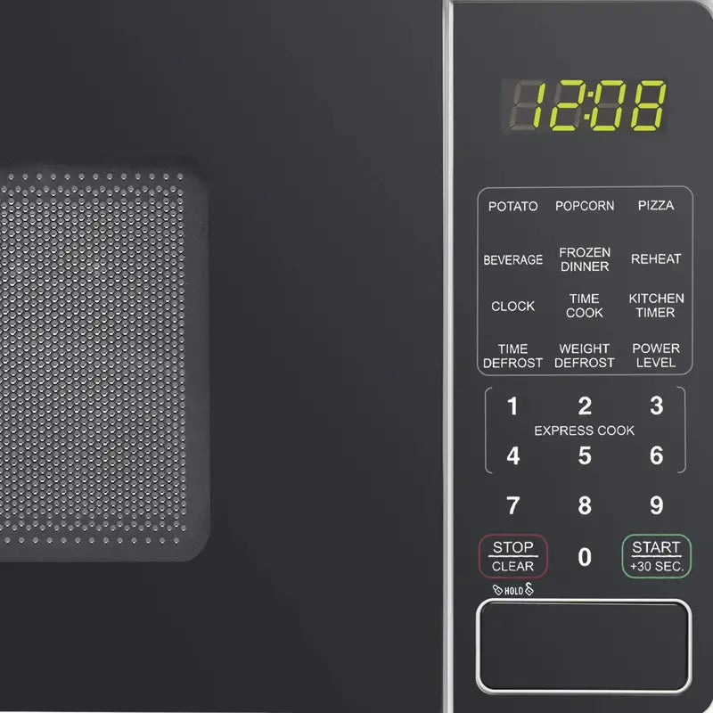 Mainstays 0.7 Cu. Ft. Countertop Microwave Oven  700-Watt, Compact White Appliance with Simple Controls