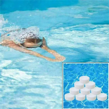 Pool Chlorine Tablets  500-Count Stabilized Trichlor Sanitizing Discs