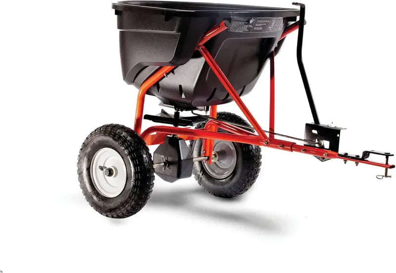 Agri-Fab 18″ x 48″ Poly Lawn Roller  Water-Fillable Drum with Steel Frame & Drain Plug