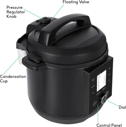 CHEF iQ Smart WiFi Pressure Cooker  10-in-1 Multi-Cooker with Built-in Scale and Guided Recipe Support