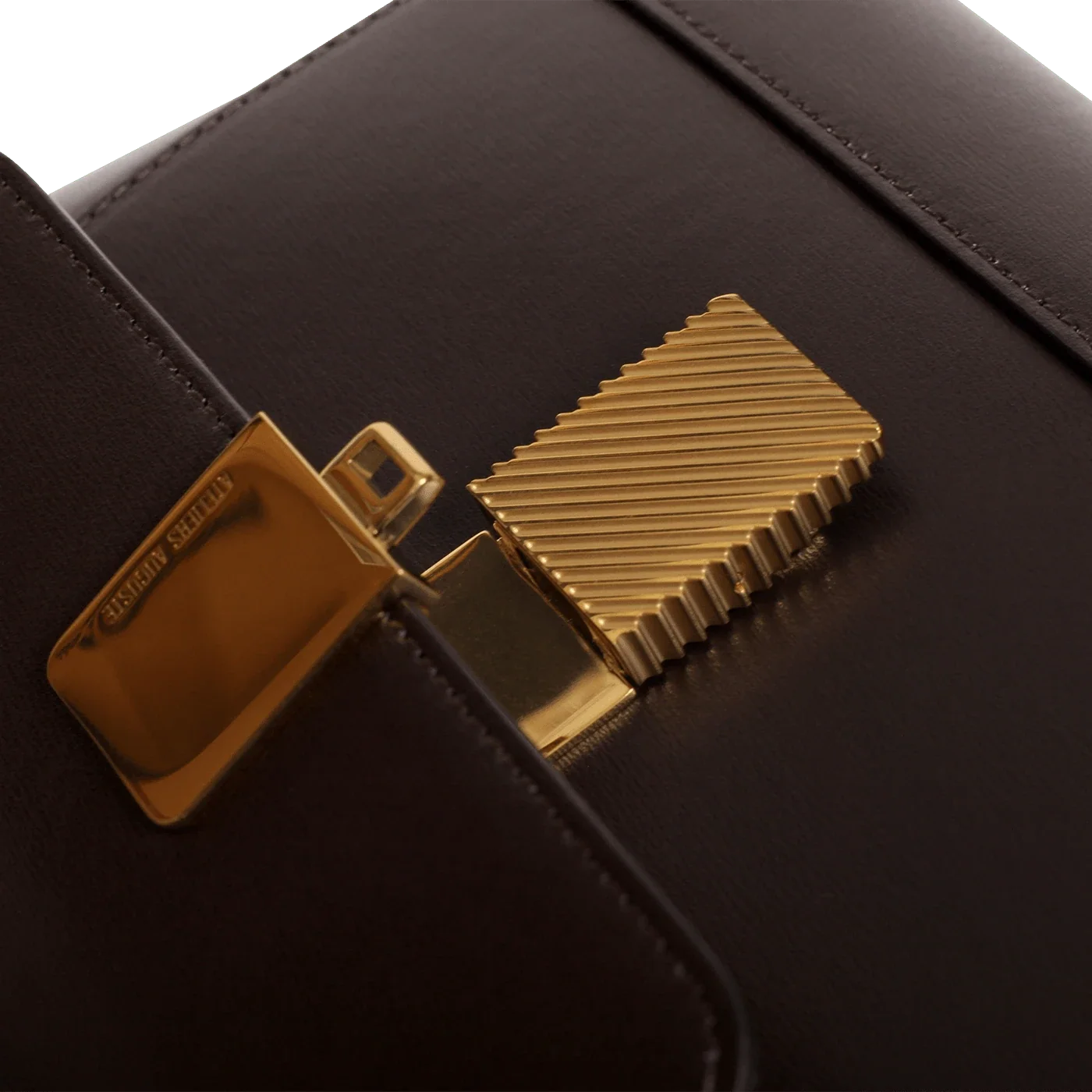Mini Marly - Cuir Box Chocolat