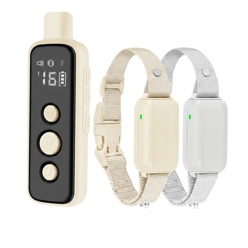 Dual-Dog Training Collar Kit with Single Remote Control and Independent Channel Settings